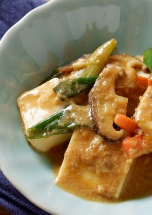 豆腐とたっぷり野菜の味噌煮-レシピのメイン写真