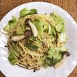お茶漬けの素で作る簡単和風パスタ
