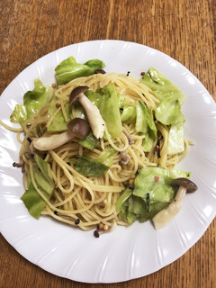お茶漬けの素で作る簡単和風パスタ-レシピのメイン写真