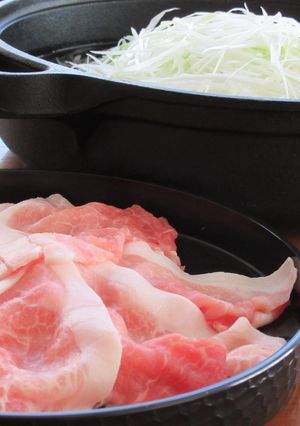たっぷり！白ねぎと豚肉のしゃぶしゃぶ鍋-レシピのメイン写真