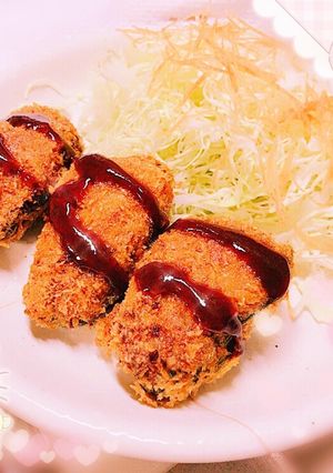 ピーマンの肉詰め♥特製ソース付き-レシピのメイン写真
