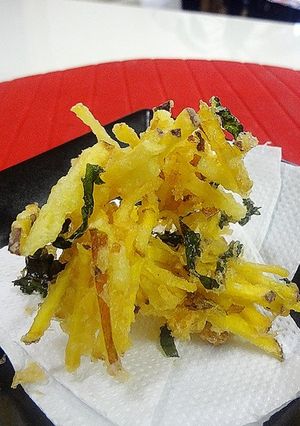 リンゴとサツマイモのかき揚げ-レシピのメイン写真