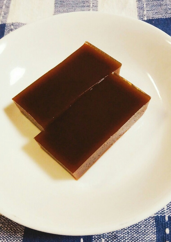 簡単！さっぱり！コーヒー水ようかん-レシピのメイン写真
