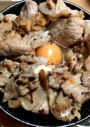 豚肉のマヨ丼-レシピのメイン写真