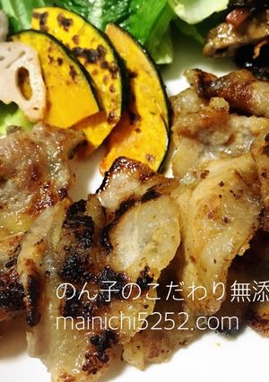 漬けて焼くだけ！簡単豚バラの甘味噌焼き-レシピのメイン写真