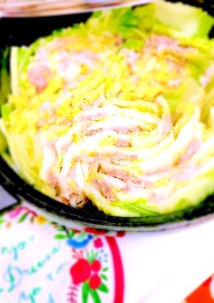 ☆切り落とし豚と白菜のミルフィーユ-レシピのメイン写真