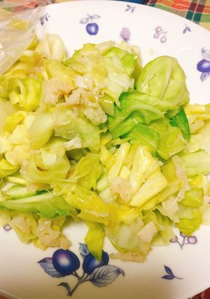 キャベツとホタテの前菜-レシピのメイン写真