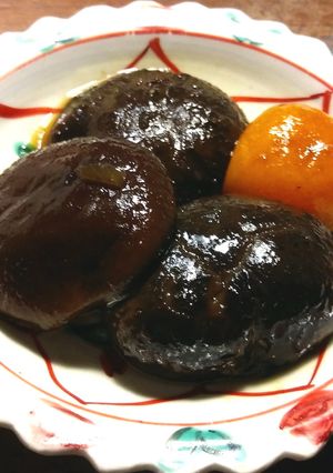 砂糖大匙1杯　金柑の香りの椎茸の含め煮-レシピのメイン写真