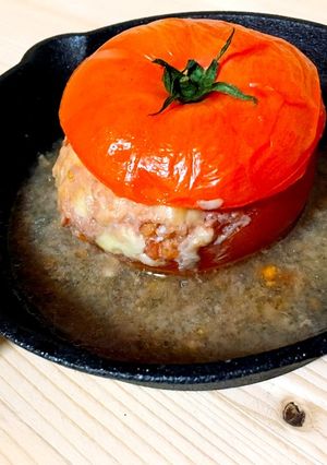 トマトのファルシー-レシピのメイン写真