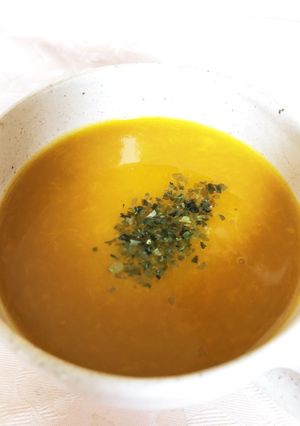 玄米クリームと南瓜のポタージュ-レシピのメイン写真
