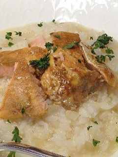 サラダサーモンのチーズリゾット-レシピのメイン写真