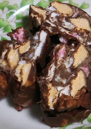 バレンタインに☆マシュマロチョコバー♪-レシピのメイン写真