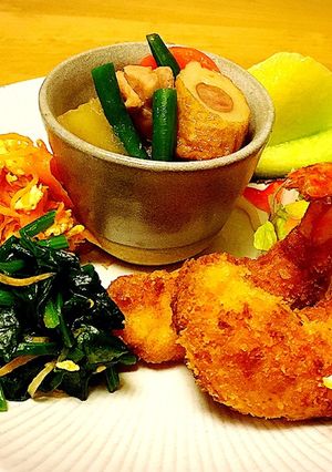 たらこポテト入り海老フライ-レシピのメイン写真