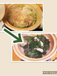 ミルフィーユ鍋からの変身!蒸し牡蠣-レシピのメイン写真
