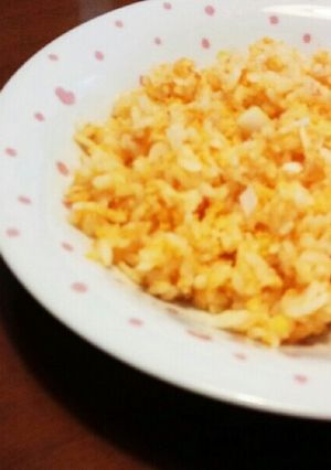 簡単♪マヨネーズでパラパラ鮭炒飯-レシピのメイン写真