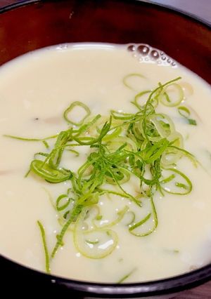 ほっこり温まる豆乳みそ汁-レシピのメイン写真