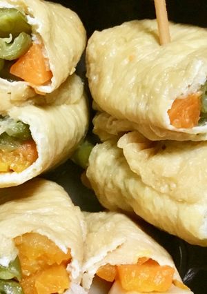 お野菜の油揚げ巻き-レシピのメイン写真
