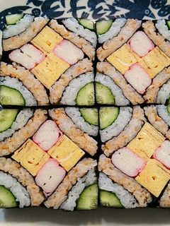 【飾り巻き寿司】四海巻き-レシピのメイン写真