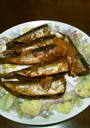 我が家の減塩　イワシの骨まで柔らか煮-レシピのメイン写真