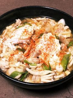 男の煮込みうどん-レシピのメイン写真