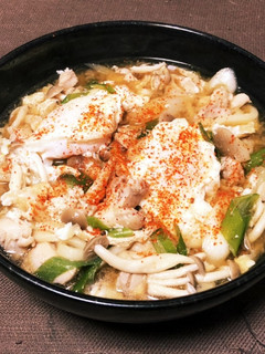 男の煮込みうどん-レシピのメイン写真