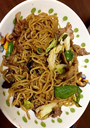 白菜焼きそば-レシピのメイン写真