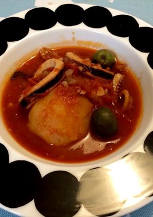 イタリア郷土料理 絶品イカじゃが-レシピのメイン写真