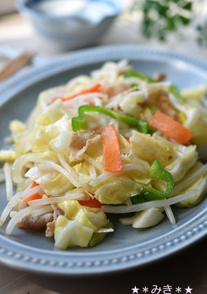 野菜炒めのポン酢かけ☆柚子胡椒風味-レシピのメイン写真