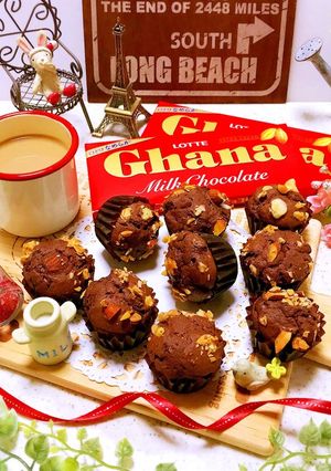 HMで簡単♡ミニチョコマフィン♪-レシピのメイン写真