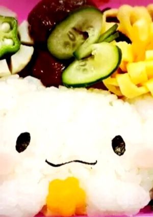 簡単キャラ弁☆シナモロール-レシピのメイン写真