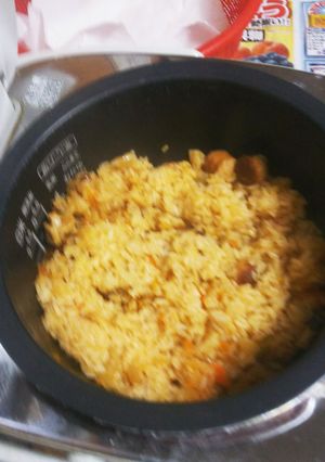 炊飯器でチキンライス-レシピのメイン写真