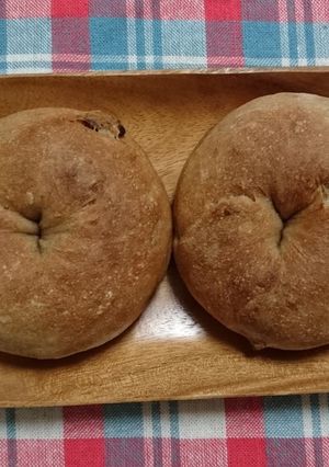 シナモンレーズンベーグル-レシピのメイン写真