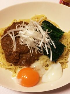 ジャージャー麺✪温玉のせ-レシピのメイン写真