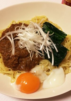 ジャージャー麺✪温玉のせ-レシピのメイン写真