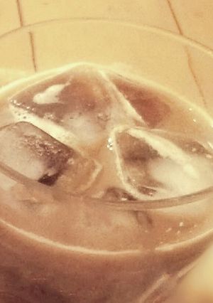 〓簡単＊濃縮氷麦茶で作る冷たい麦茶ラテ-レシピのメイン写真