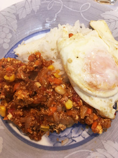 タンパク質多め!大豆と豆腐のキーマカレー-レシピのメイン写真