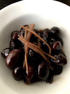 ♡黒豆の黒蜜煮♡奥深いお味〜〜!!-レシピのメイン写真