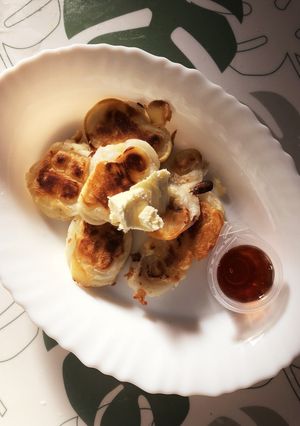 モチ餅もっちり〜！ひとくちパンケーキ♪-レシピのメイン写真