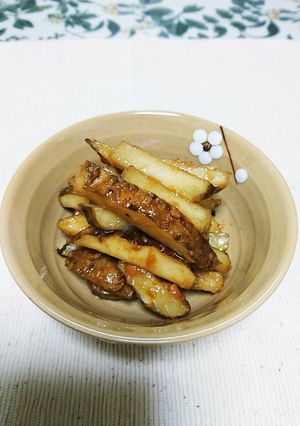 菊芋の油炒め味噌味-レシピのメイン写真