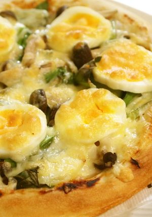 野菜たっぷりピザ（金山寺漬の素使用）-レシピのメイン写真