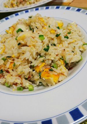ランチに！梅干しとちりめんのチャーハン-レシピのメイン写真