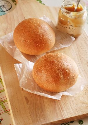おから入りまるパン（ＨＢ使用）-レシピのメイン写真
