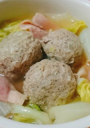 ヤーコンと長ねぎボール☆コンソメ煮-レシピのメイン写真