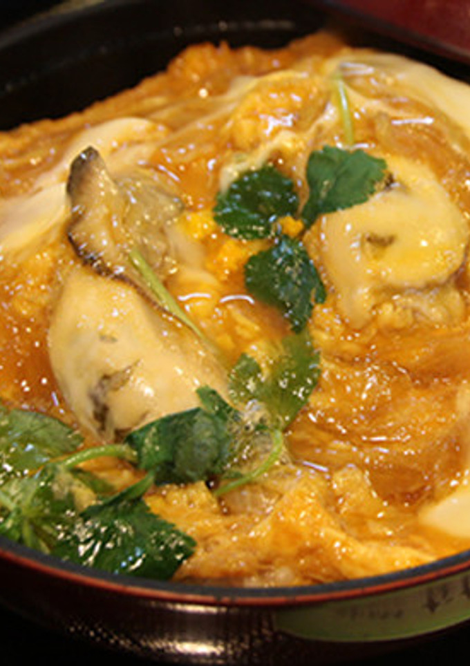 牡蠣の玉子とじ丼-レシピのメイン写真