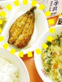いわしのかば焼き 時短で簡単 学校給食-レシピのメイン写真