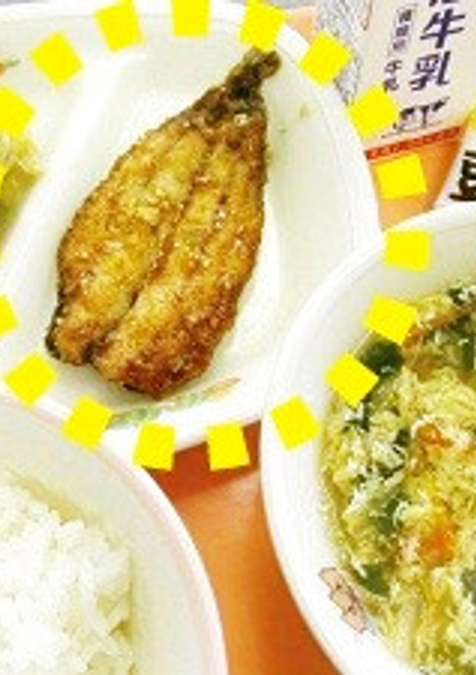 いわしのかば焼き　時短で簡単　学校給食-レシピのメイン写真