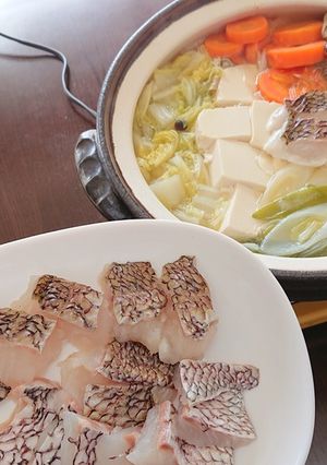 鯛しゃぶ-レシピのメイン写真