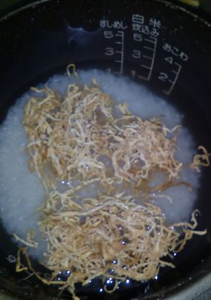 【食物繊維を補給料理】切干大根の釜飯-レシピのメイン写真
