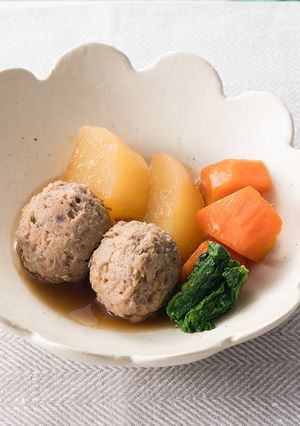 大根と鰯つみれの煮物-レシピのメイン写真