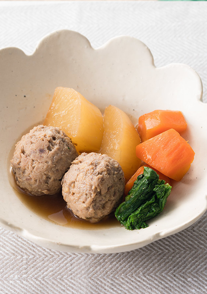 大根と鰯つみれの煮物-レシピのメイン写真